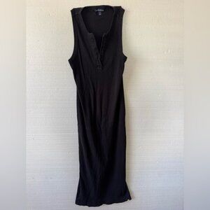 Calvin Klein Jeans Black Midi Dress